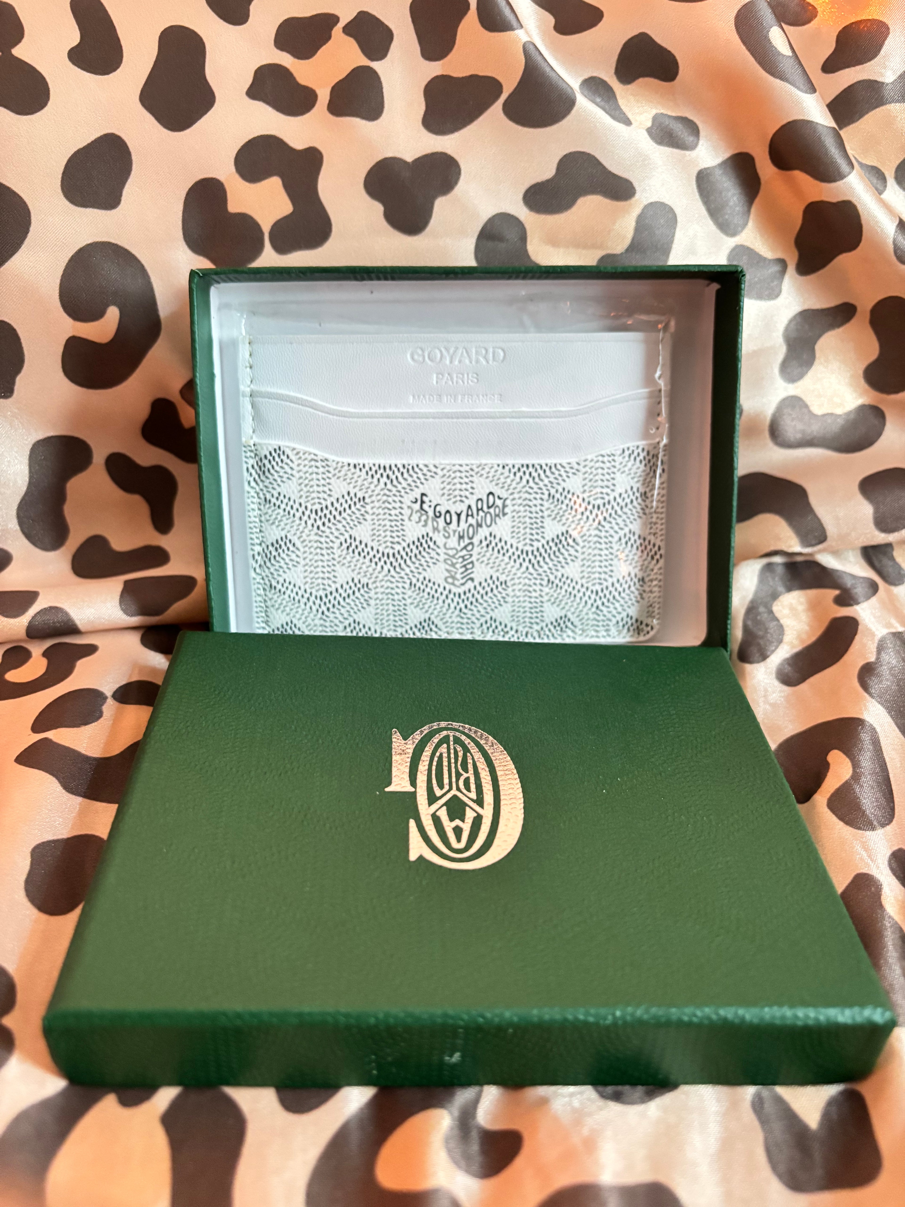 Luxury Monogram Card Holder Wallet