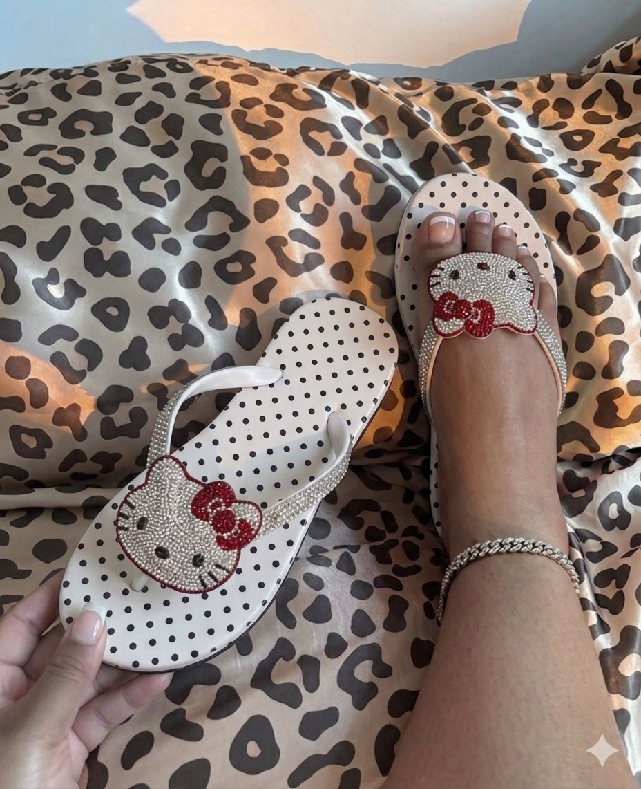 HK Polka Dot Sandals