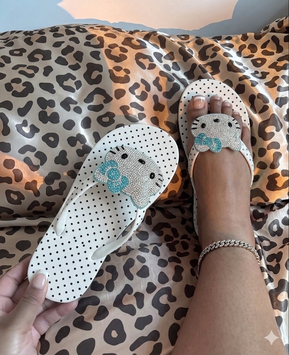 HK Polka Dot Sandals
