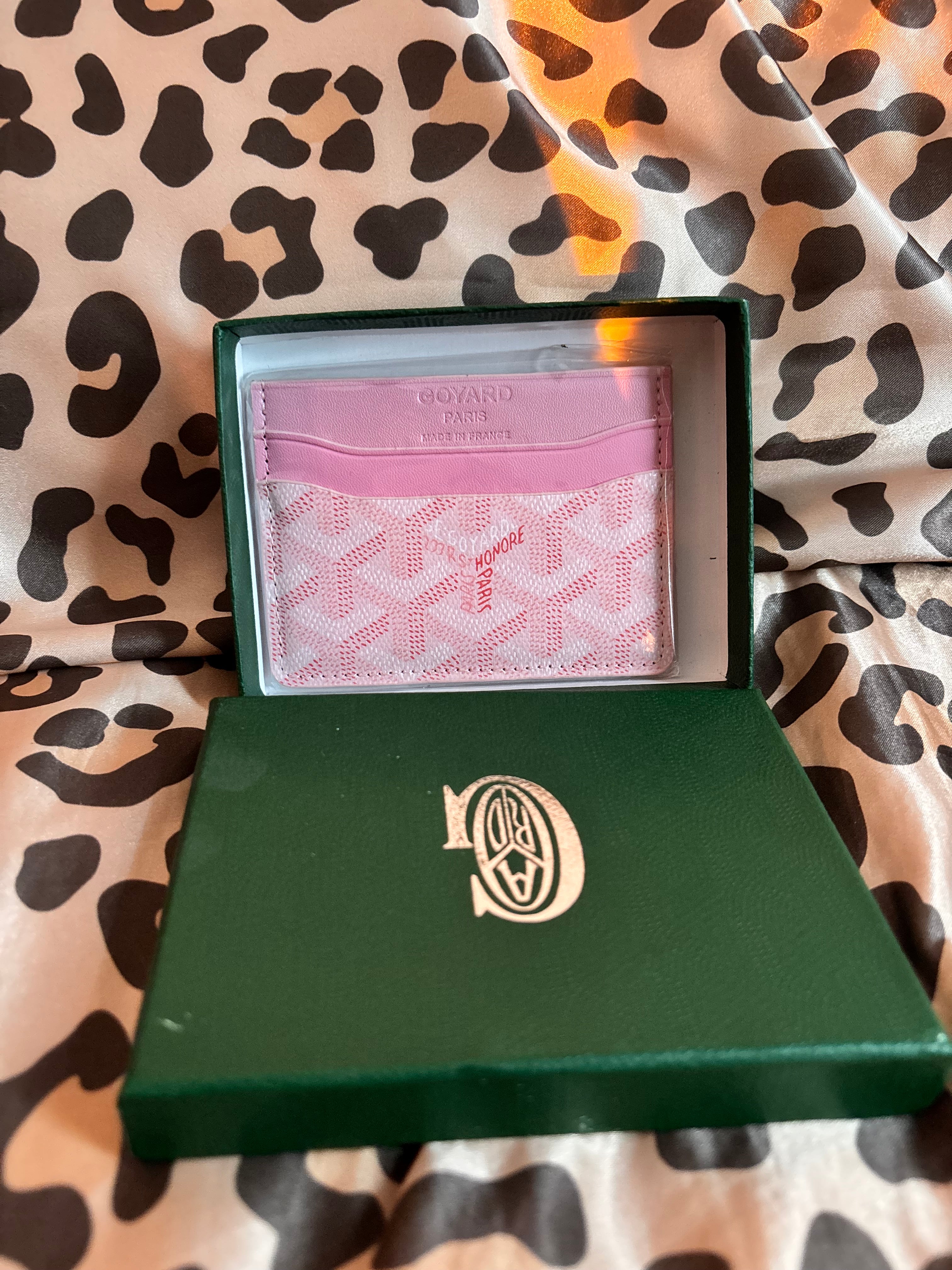 Luxury Monogram Card Holder Wallet