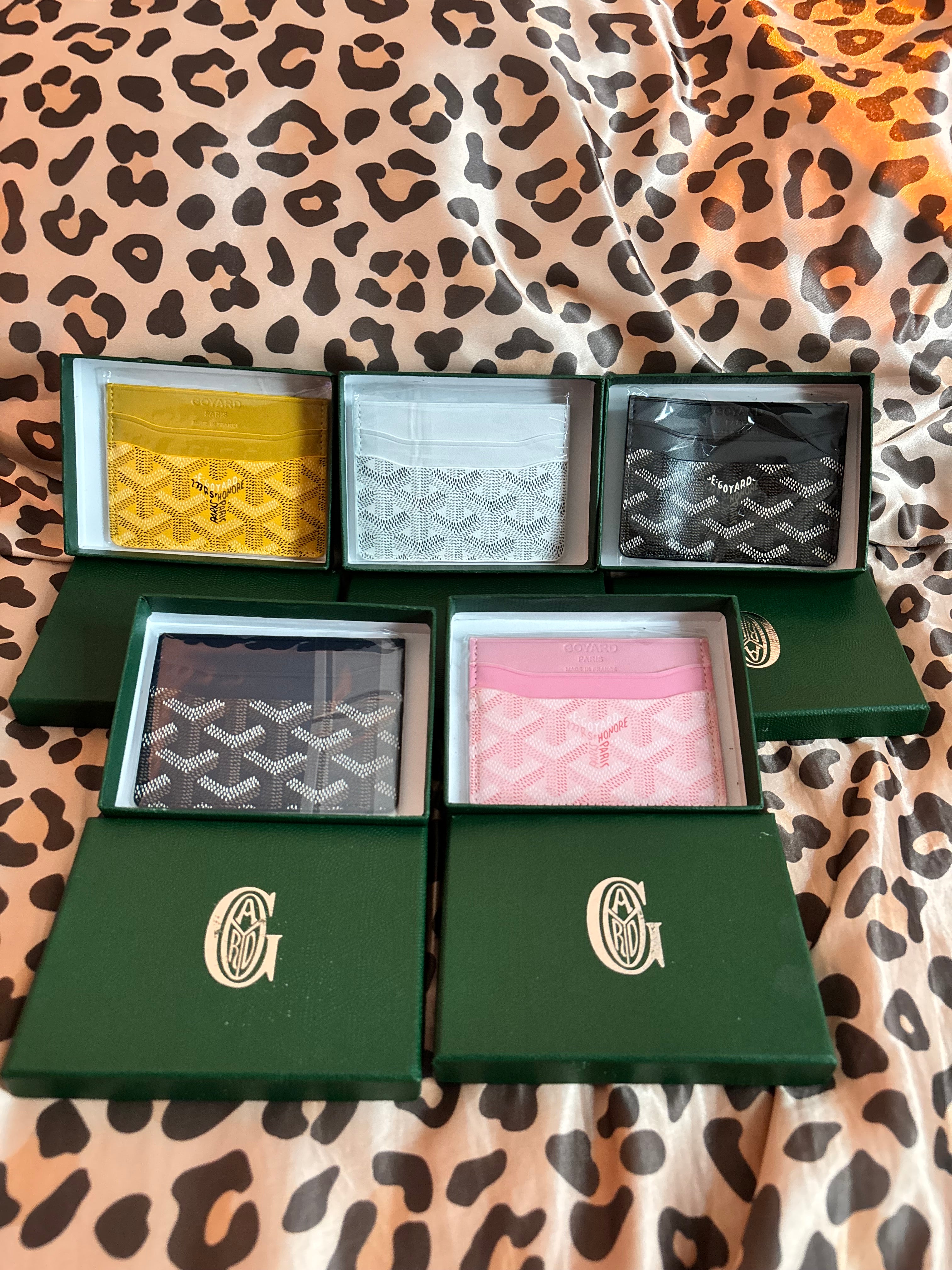 Luxury Monogram Card Holder Wallet